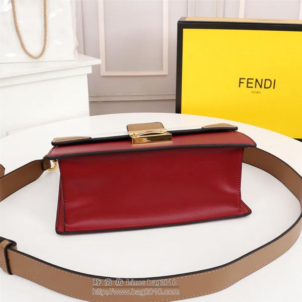 FENDI女包 升級版FENDI 2019最新早春走秀系列 KANI手袋 F0175 芬迪女斜挎包  fdz2027